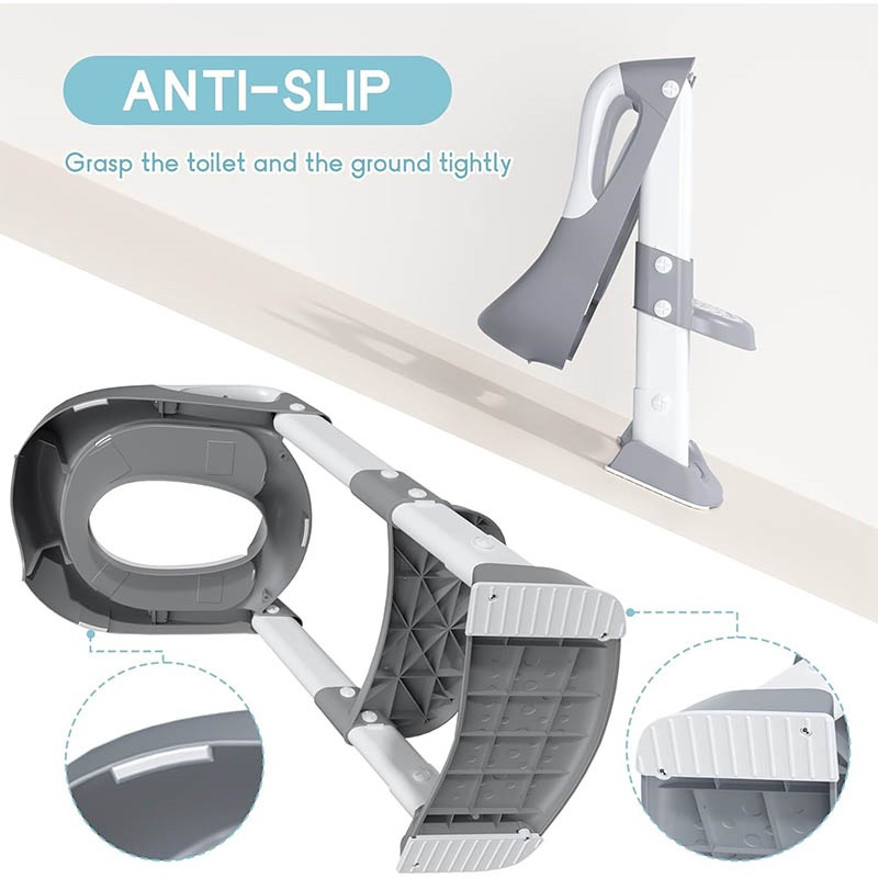 Potty Training Toddler Toilet Seat Adjustable 2 In 1 With Ladder — image 9