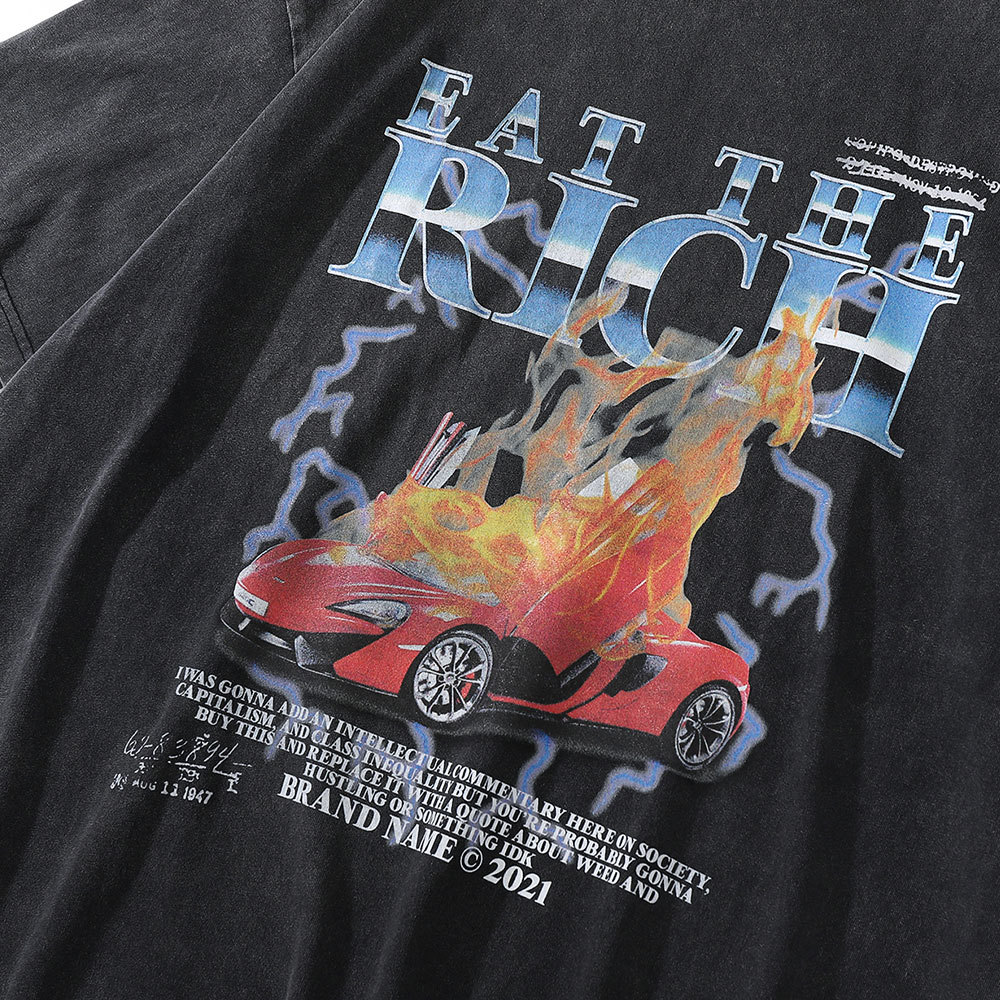 Title 7, Car Printing Vashed Old Short Sleeve