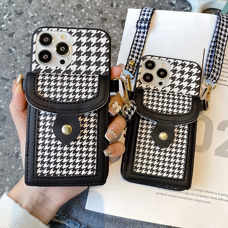 Mobile Phone Case With Inclined Back And Protective Sleeve