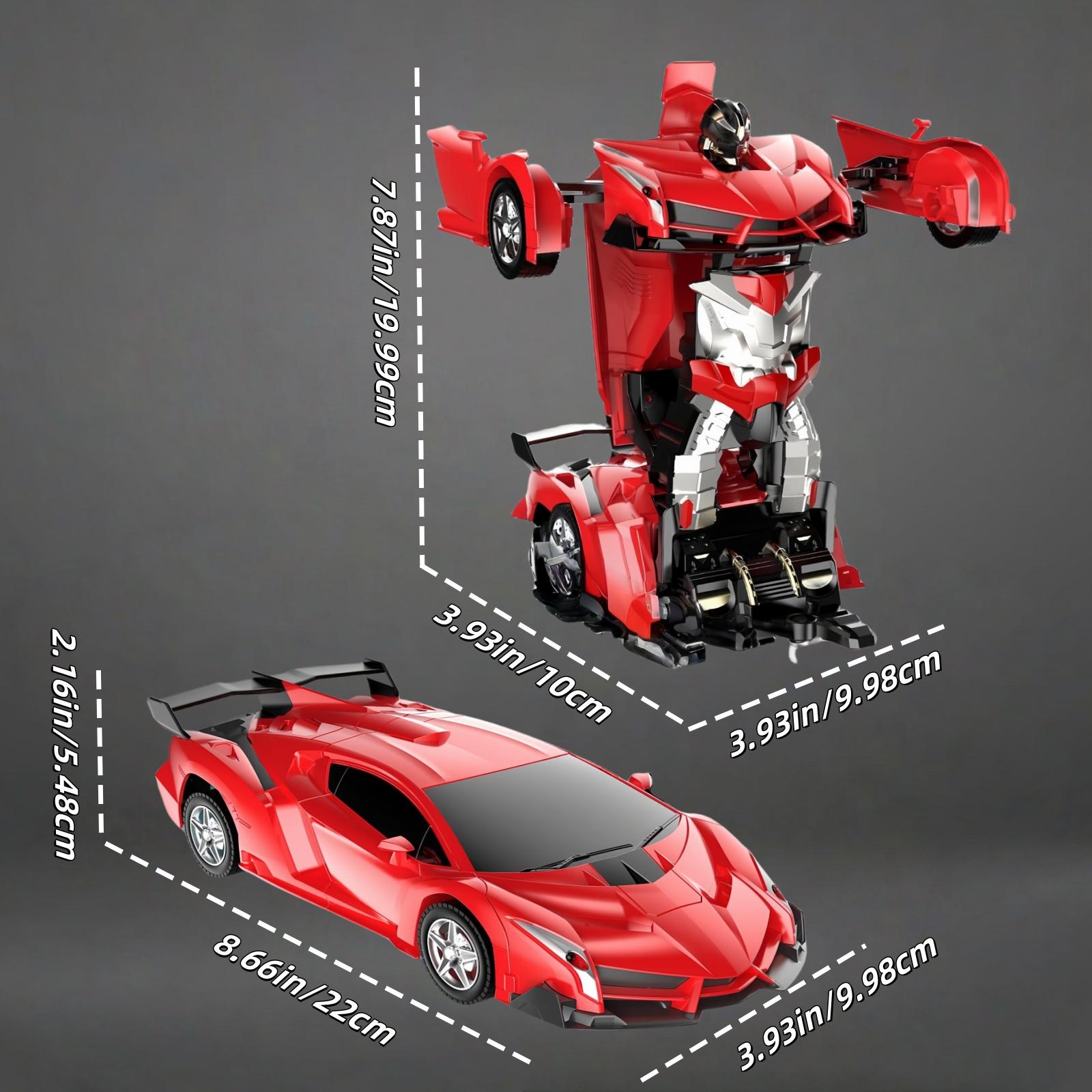 One-Touch Transforming Robot Car Educational Toy With Lights, Sound, Stunt Features, And Omnidirectional Movement,Self-pickup Only. — foto 7