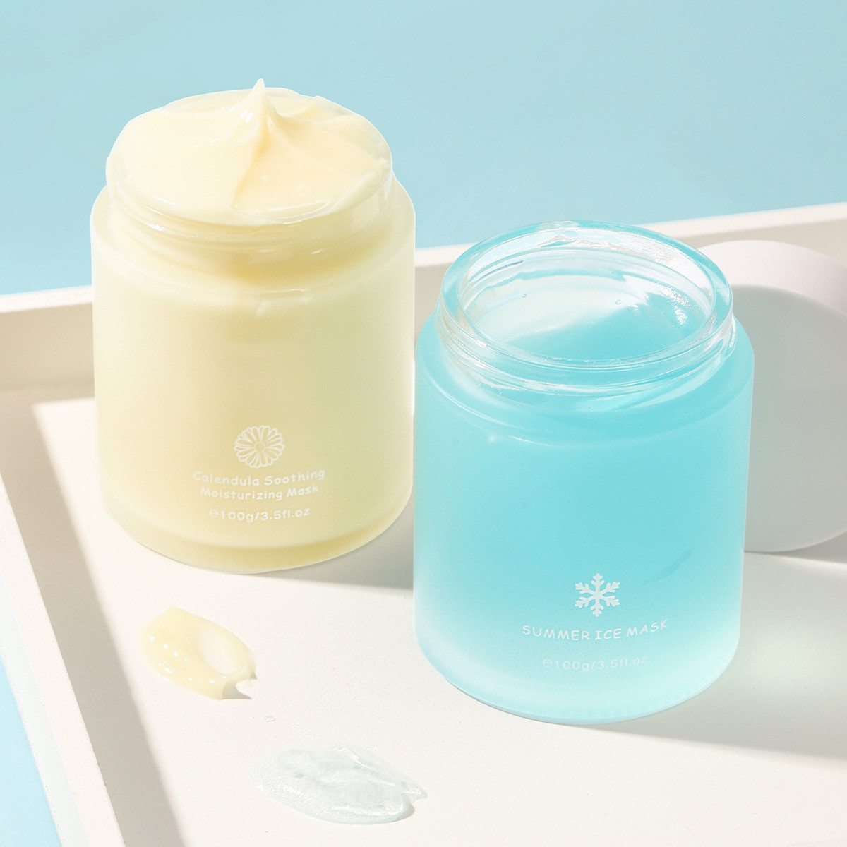 Moisturizing Shrink Pores Brighten Skin Color Daub-type Facial Mask