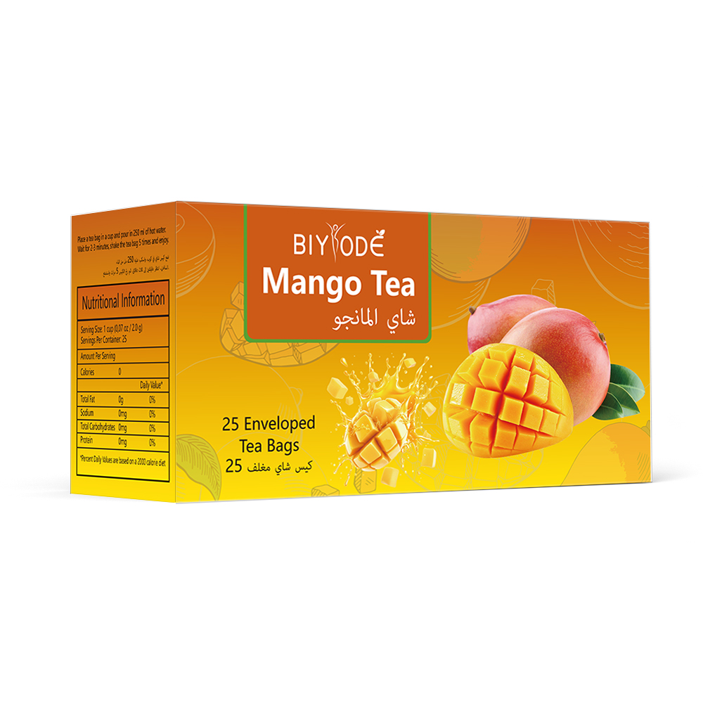 Private Label Mango Tea Bag Herbal Supplement Supply Antioxidant Polyphenols Improve Digestion Maintain Energy Customized - Shop at LoveMi