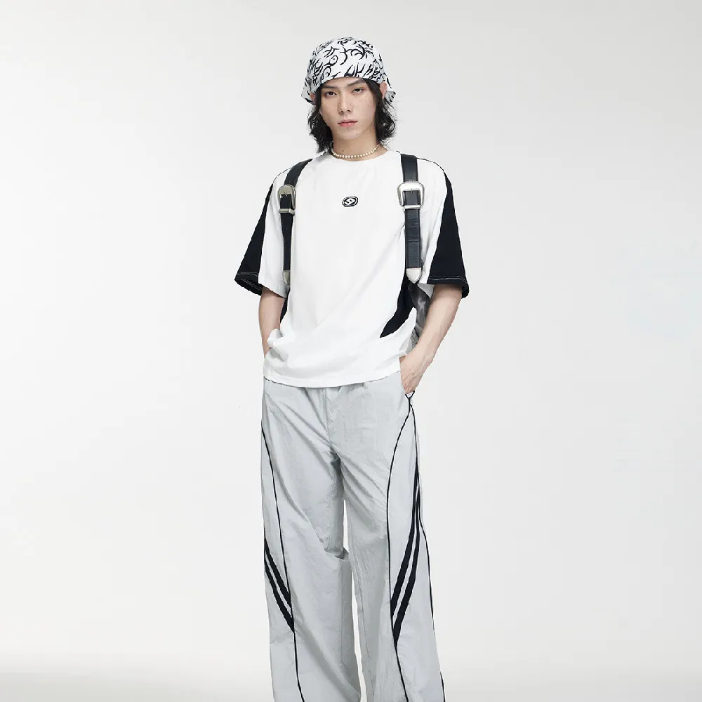 Men's Loose Wide Leg Mopping Casual Pants