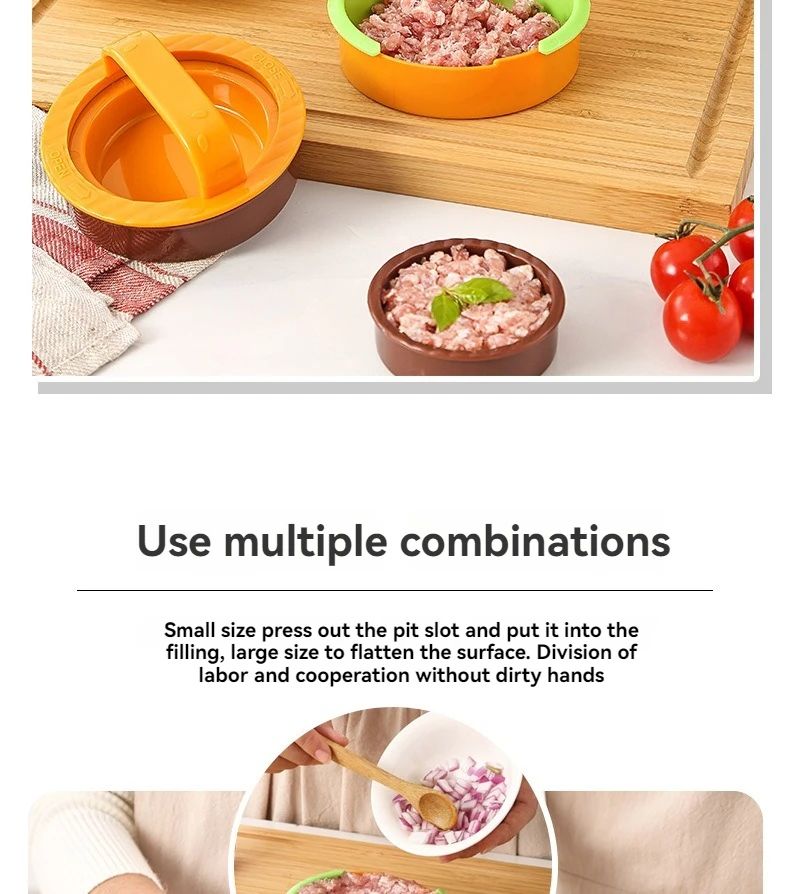 Title 7, New Round Hamburger Pizza Making Tool Hamburger...