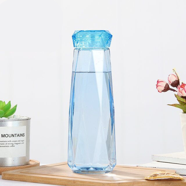 Dazzling Diamond Glass Cup