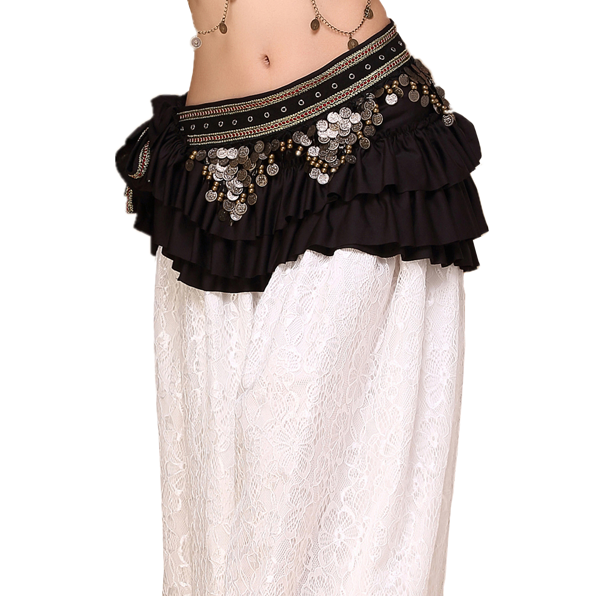 Title 11, Belly Dance Waist Chain Retro Copper Coin Hip T...