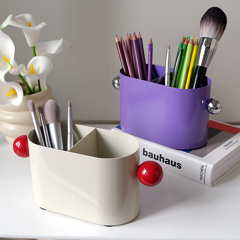 Pennello da trucco di lusso con design retrò