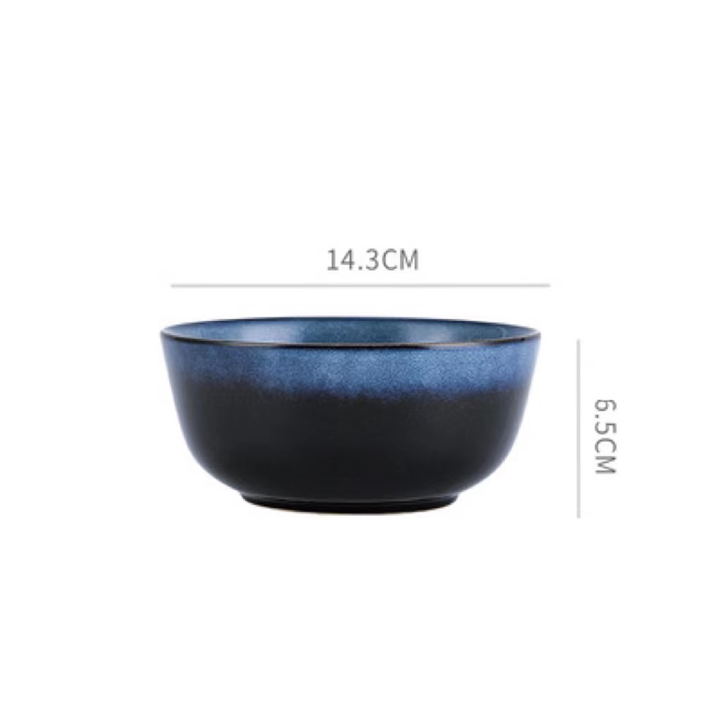 Title 15, Rice Bowl Ceramic Cutlery 5 Inch Bamboo Hat Poz...