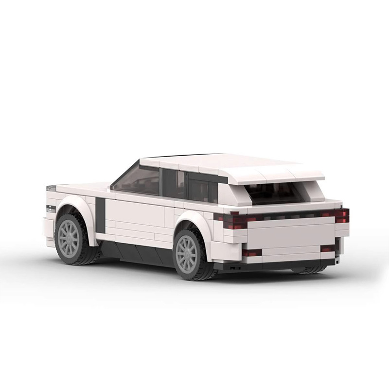 Puzzle Assembly Building Block Set Racing Model Gift - Image 3