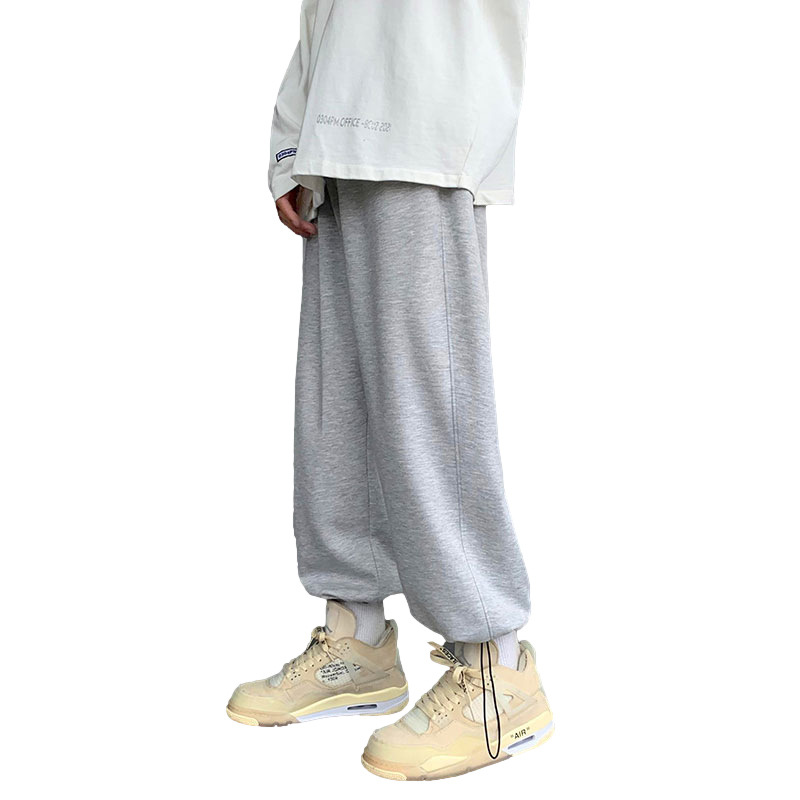 Men's Spring And Autumn Ninth Loose Sweatpants