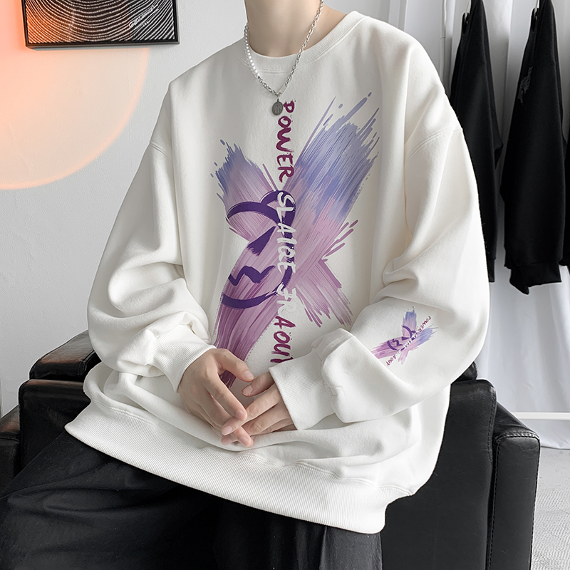 Sweatshirt Women's Spring And Autumn Thin Senior Fan Top Loose Loose