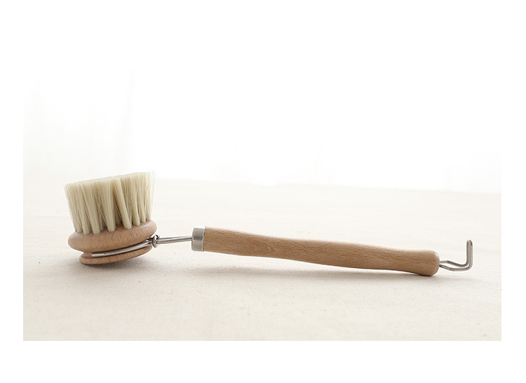 Title 2, Simple wood handle pot brush