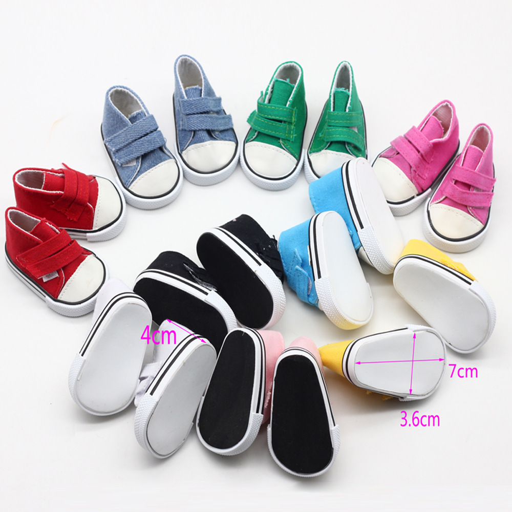 Title 6, 18 Inch American Girl Doll Canvas Shoes