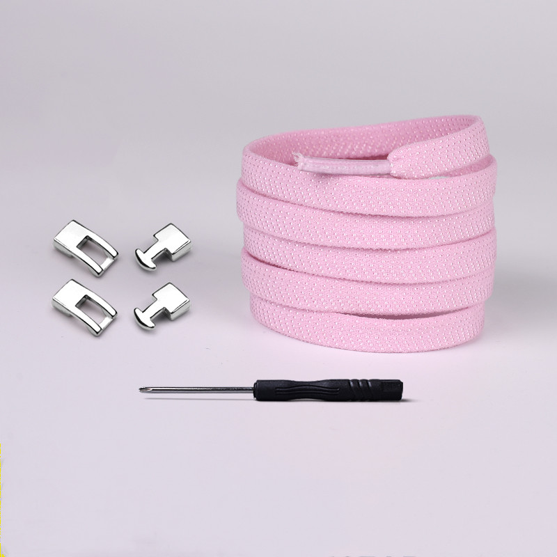 ربطات أحذية رياضية مطاطية بتصميم مشبك متقاطع - ألوان متعددة للرجال والنساء