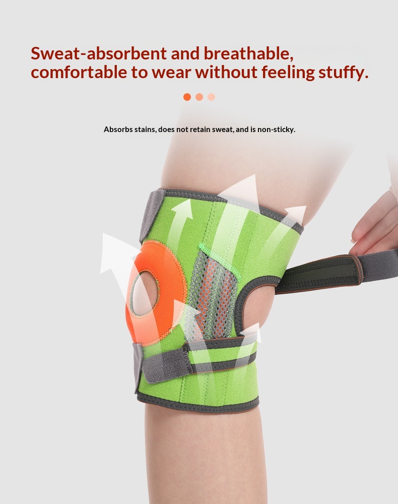 Cycling Basketball Breathable Lightweight Spring Knee Pad Cover Outdoor Pressurized Basketball Running SBR Protective Gear Summer Wholesale 4