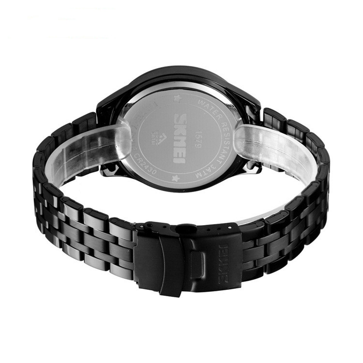 SKMEI 1579 Men's Electronic Watch Casual Fashion Steel Band Watch Multifunctional Men's Watch