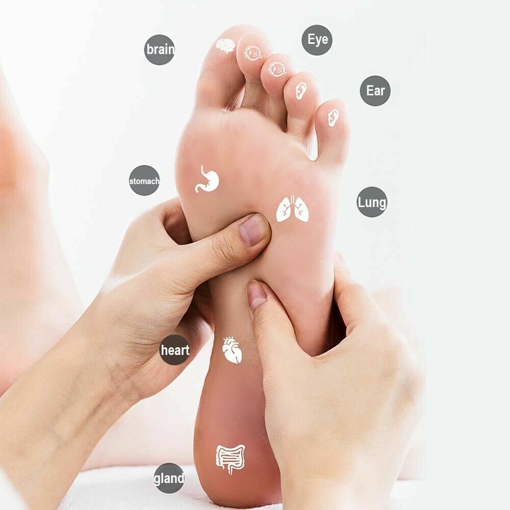Foot Leg Vibration Blood Circulation Booster Feet Massager With Heated 9 Modes