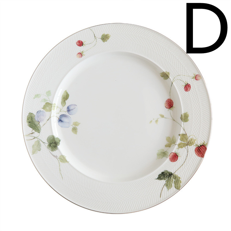 Title 3, Bone China Phnom Penh Tableware Dinner Plate Set