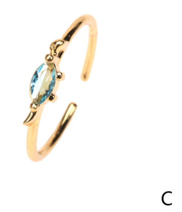 Stacked Personalised Zircon Bronze Rings