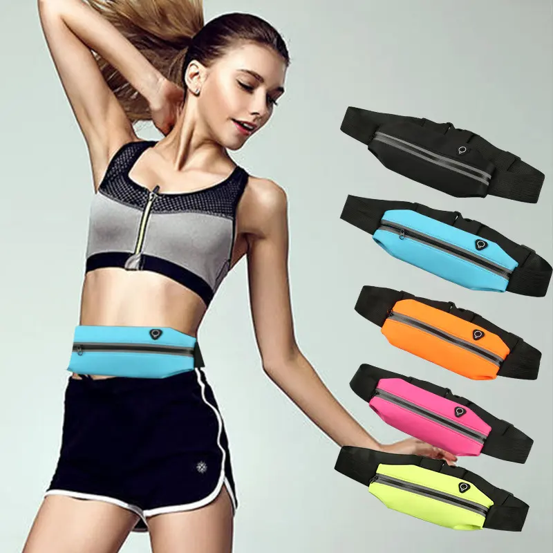 Invisible Men's and Women's Running Belts Fitness Equipment Thin