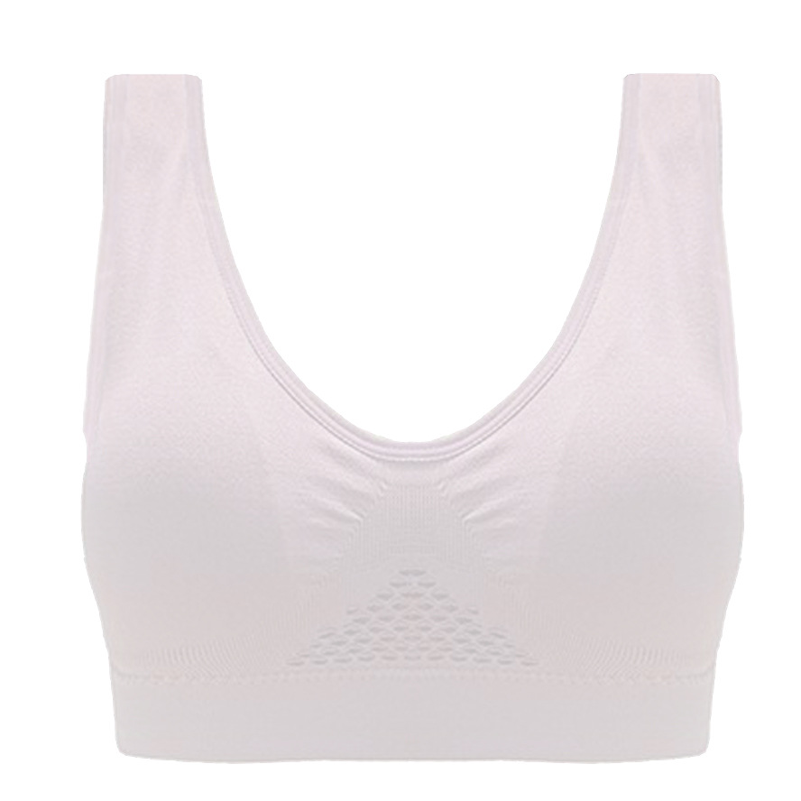 Title 11, Hollow mesh ventilation hole large size sports bra