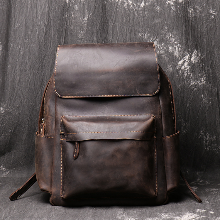 Leather Backpack Retro — view 4