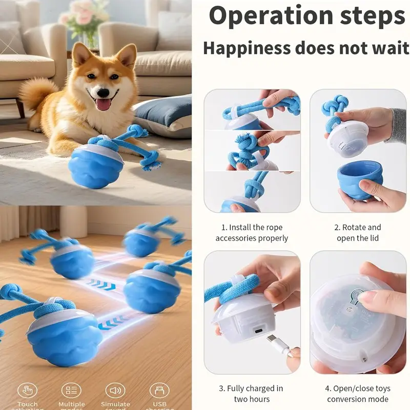 The Chase Buddy Dog Boredom Stimulating Toy