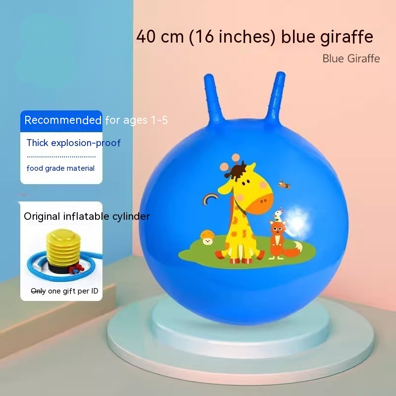 Blue Giraffe 40cm