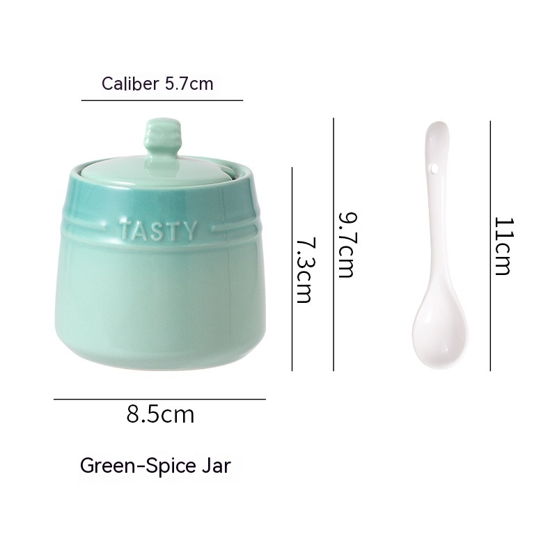 Gradient Spice Jar Green