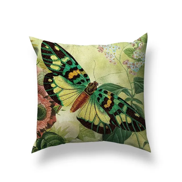Nordic Abstract Butterfly Headrest Office Sofa Throwing Pillow Cover Style C - Shop at LoveMi