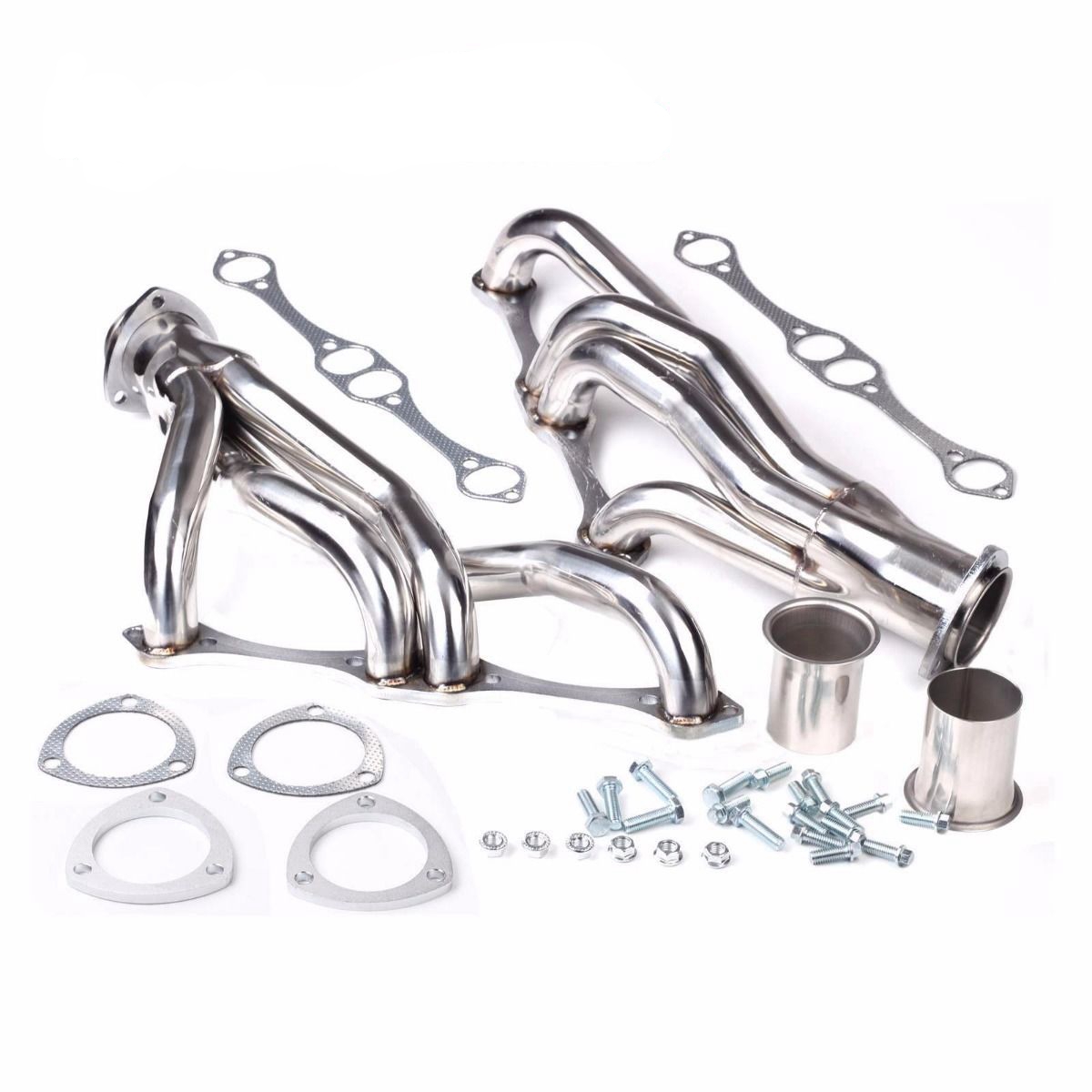 Exhaust Header For Chevy Small Block SB V8 262 265 283 305 327 350 400 Ban The Sale Of Amazon&Temu