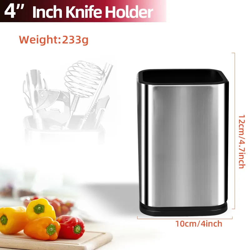 Drainable Knife Chopping Board Holder Size Chopper