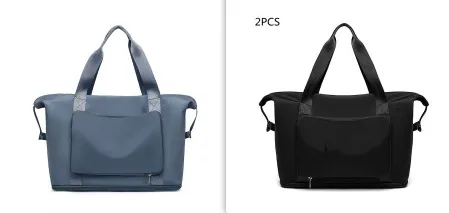 Foldable Large Capacity Women Gym Bags Shoulder Bag Women Training Travel Handle Handbag Yoga Sport Crossbody Tote Bag Women Set - Shop at LoveMi