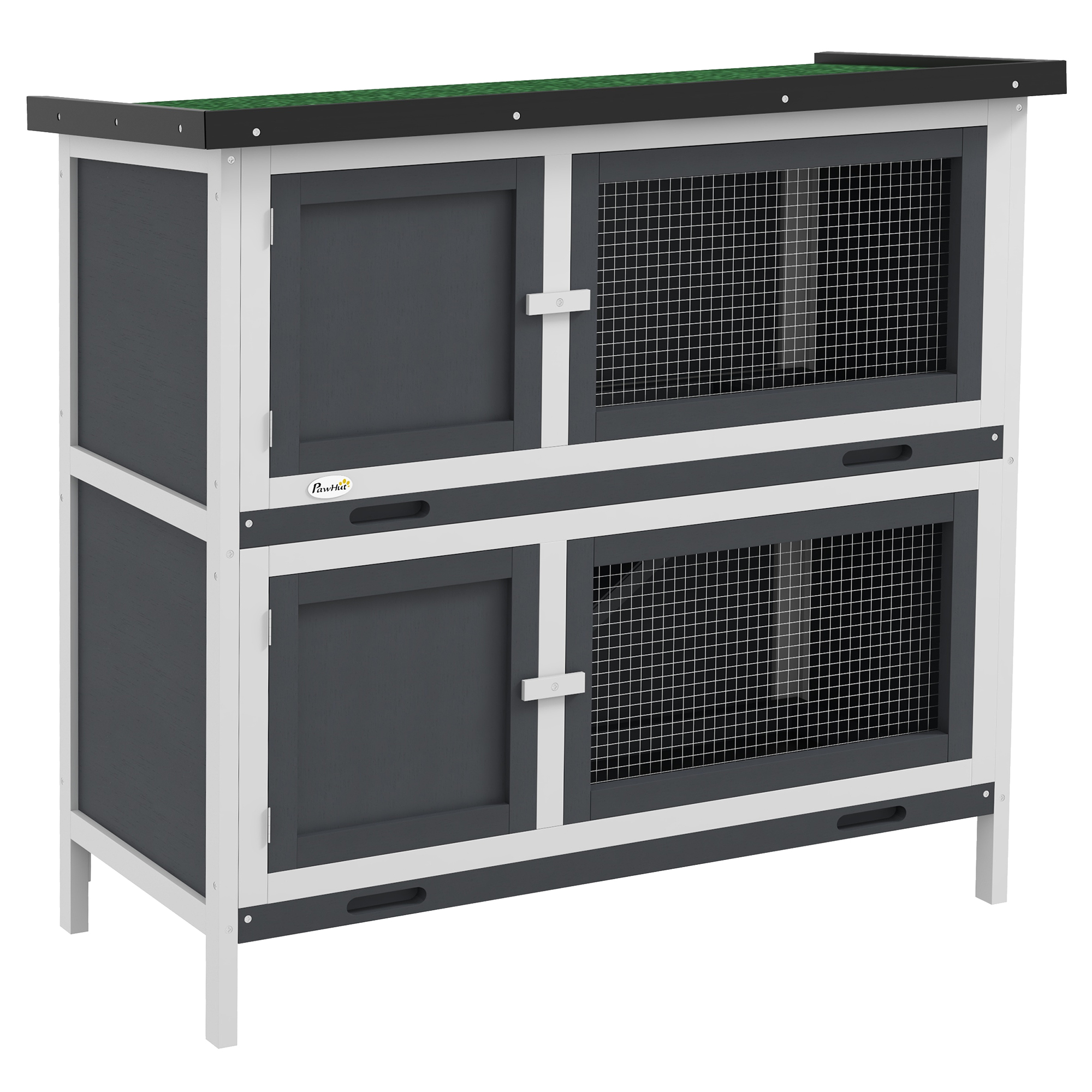 Double Layered Rabbit Cage-guinea Pig Cage-pet Cage-outdoor Cage With Sliding — image 2