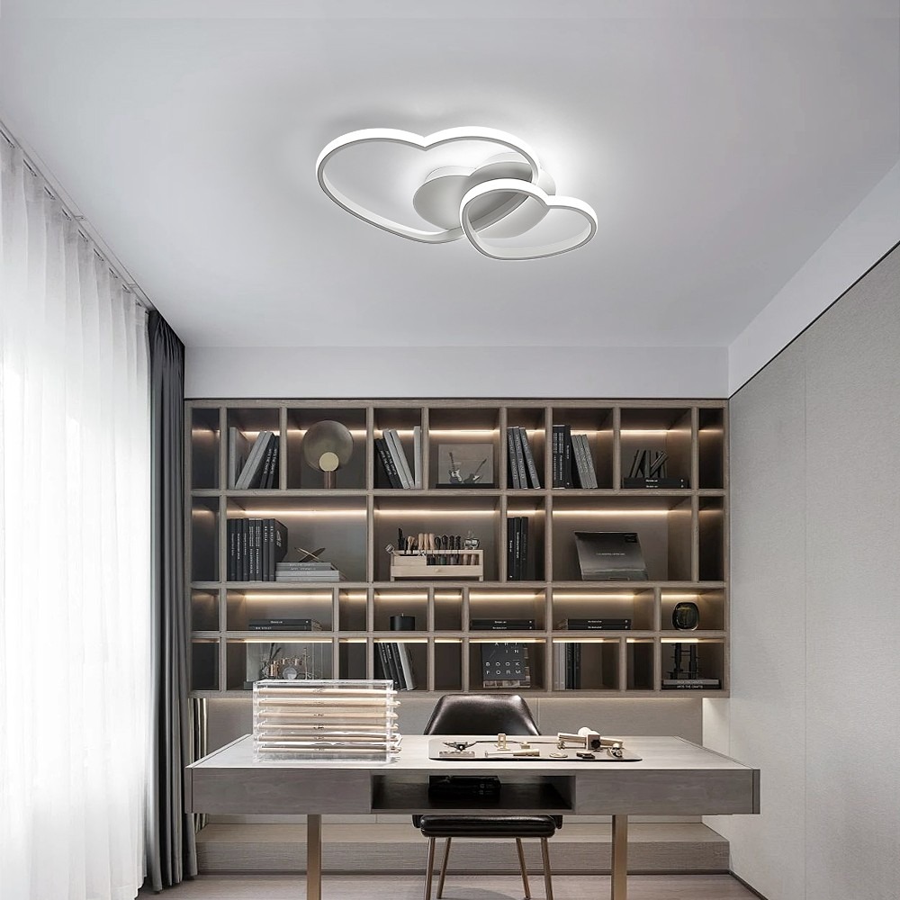 LED Ceiling Light 48W Dimmable With Remote Modern Chandelier Childrens Bedroom — image 2
