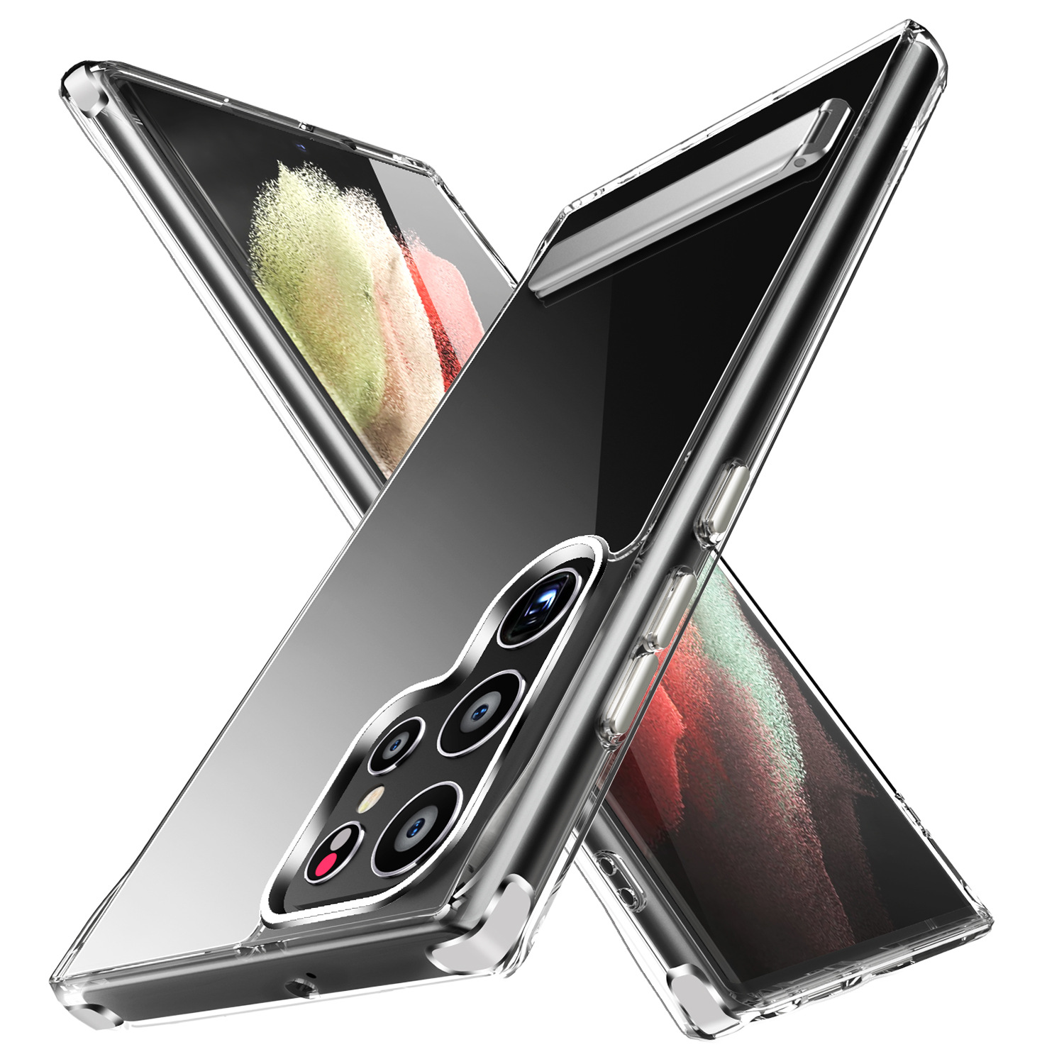 ULTRA Crystal Anti-fall 2.0 Anti-scratch Phone Case With Bracket