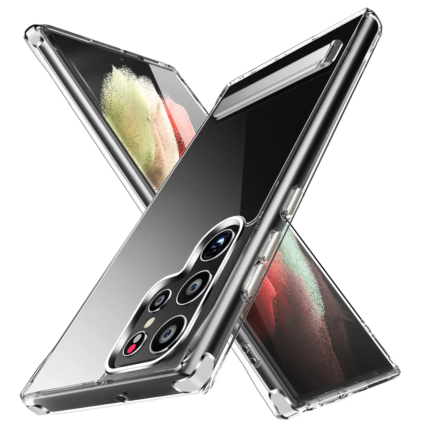 ULTRA Crystal Anti-fall 2.0 Anti-scratch Phone Case With Bracket