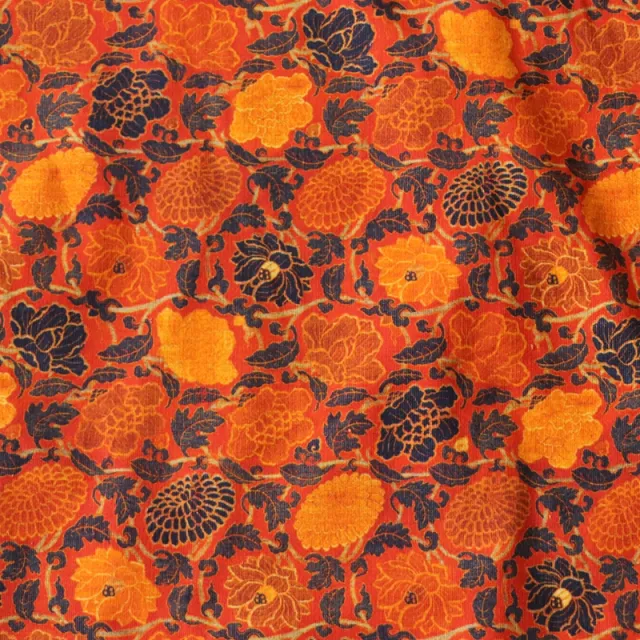 Special interest Design Cotton 26 Pit Corduroy Printed Fabric Kui Persimmon - Shop at LoveMi
