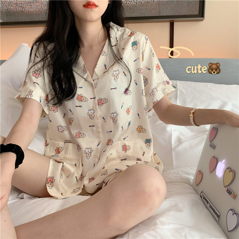 Title 3, Short-sleeved Pajamas Women