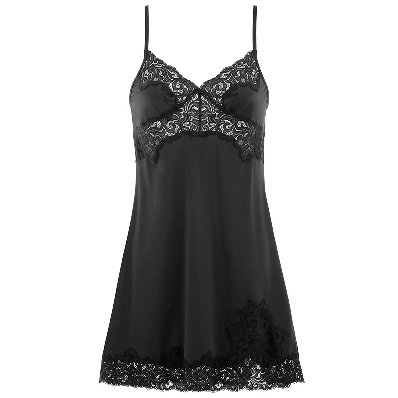 Title 7, Lace deep V backless nightdress