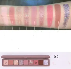 Keyboard Fingertip Nine Colour Eye Shadow Disk - Impression - View 1