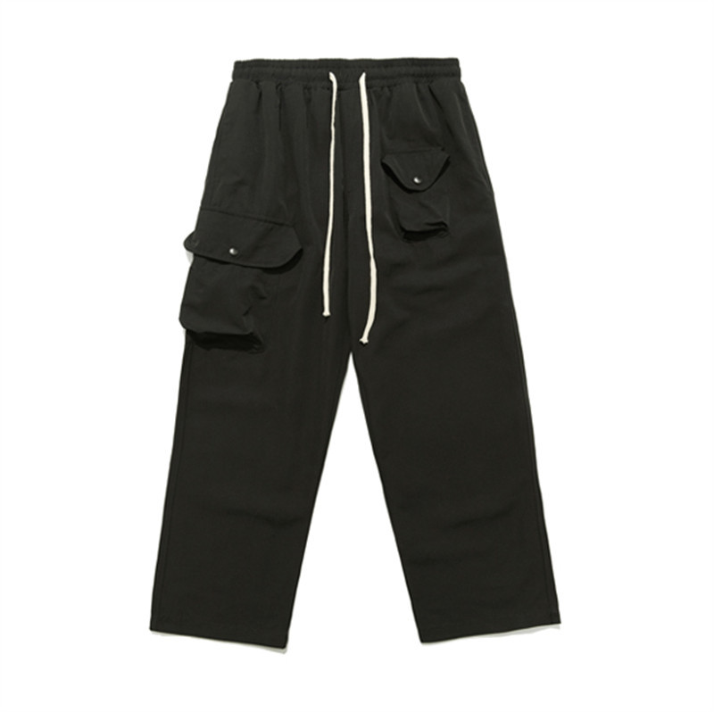 Title 5, Pantalon droit à taille élastique avec cordon d...