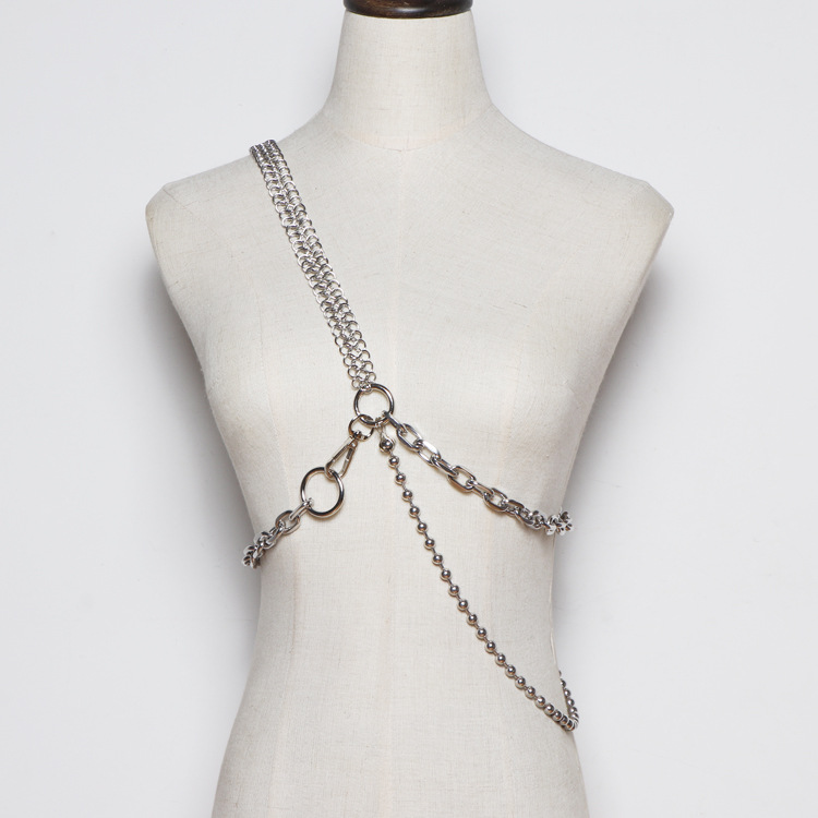 Accessories Pants Chain Metal Design Hip Hop Punk Trend