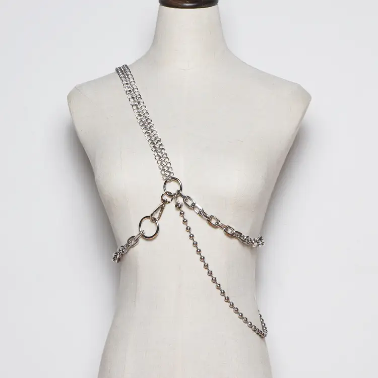 Accessories Pants Chain Metal Design Hip Hop Punk Trend