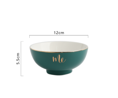 Nordic minimalist household gold-painted mug