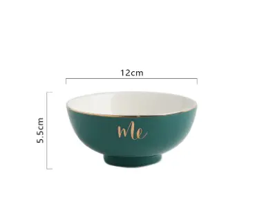 Nordic minimalist household gold-painted mug