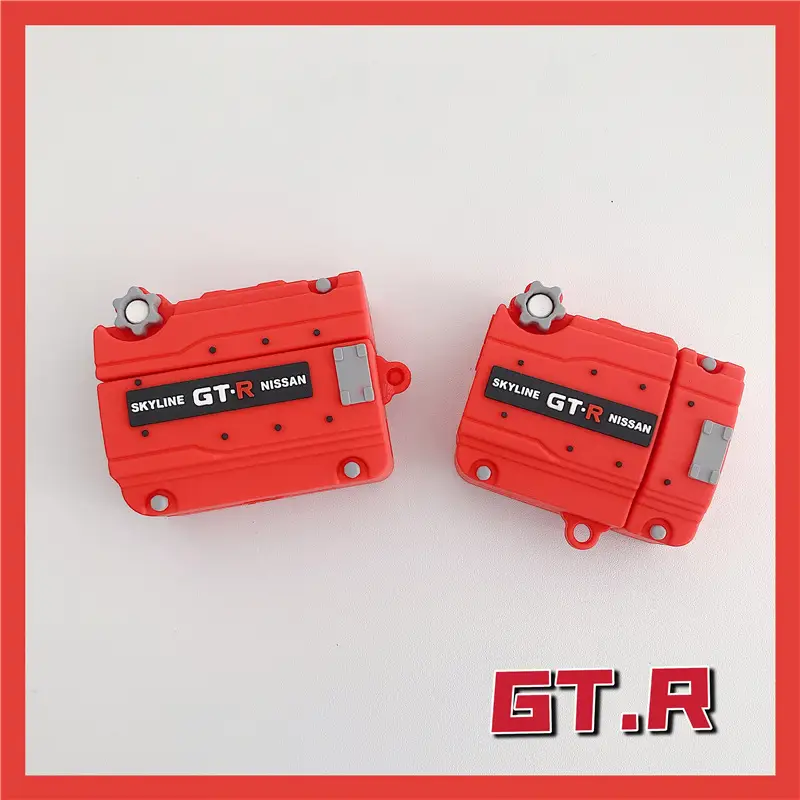 GTR Car Engine Wireless Earphone Cover Silicone Anti-fall Suitable