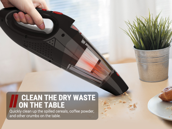 Handheld-Vacuum-Wireless-Portable-10000Pa-Cordless-Lightweight-Low-Noise-Fast-Charging-USB-Vacuum-Cleaner-800mL-Capacity-With-LED-Light-Washable-HEPA-Filter-Easy-Cleaning-For-Home-Office-Car