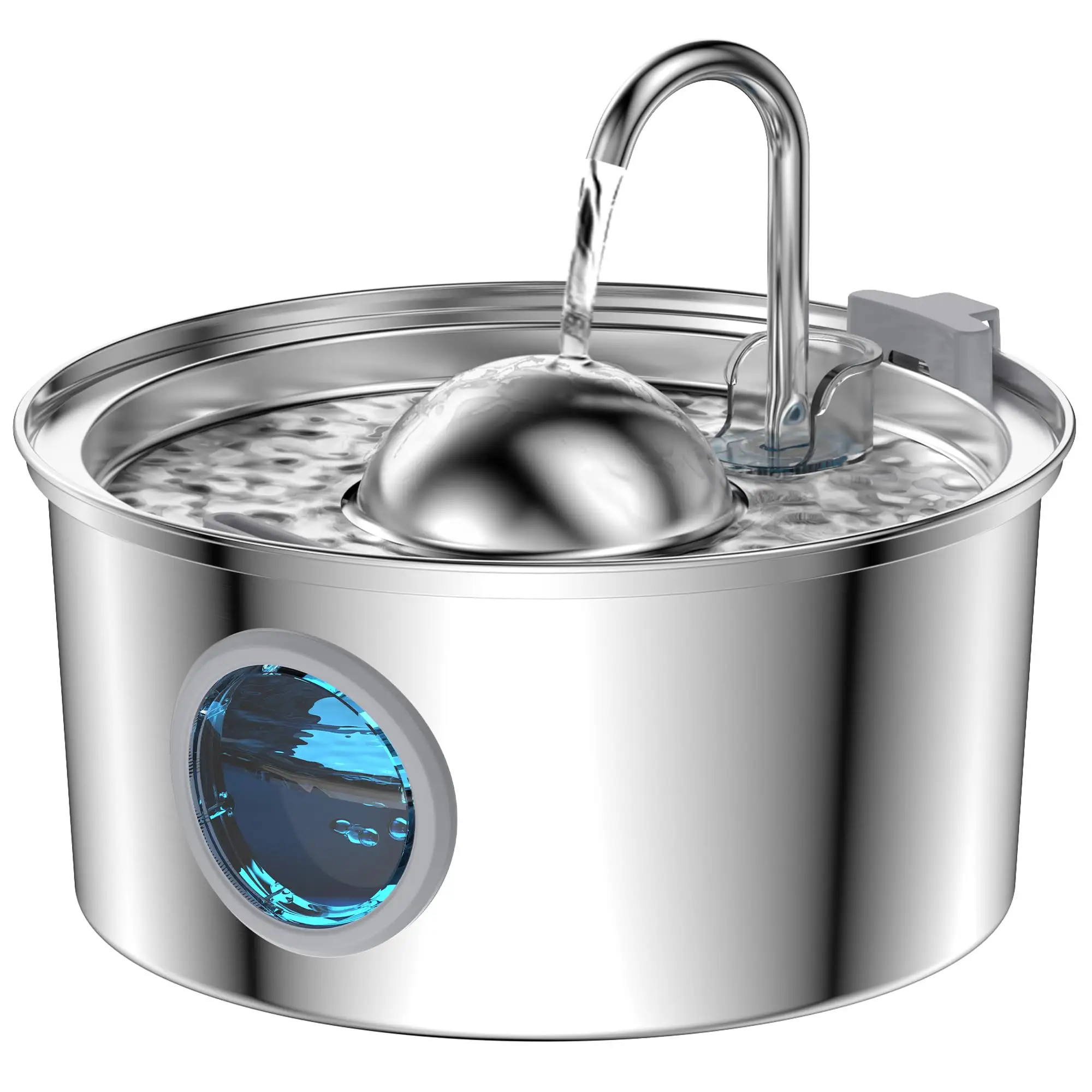 At Water Fountain Stainless Steel, 108oz 3.2L