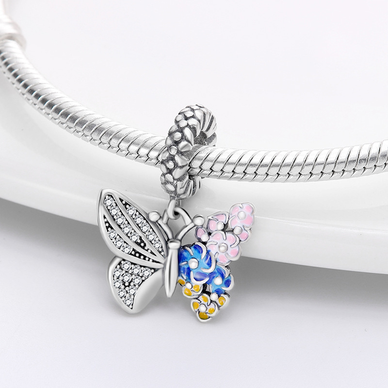 Title 3, New Fashion Spring Flower Butterfly Water Drop ...